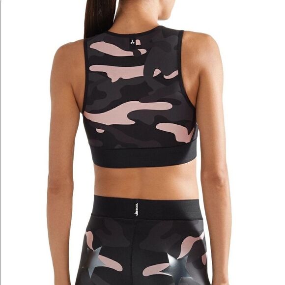 NWT Ultracor Black Level Camo Knockout Crop Top M - Picture 3 of 8